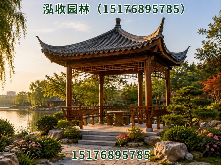 黔西南防腐木凉亭展示图